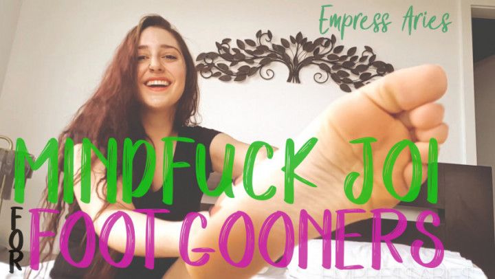 ******** JOI FOR FOOT GOONERS