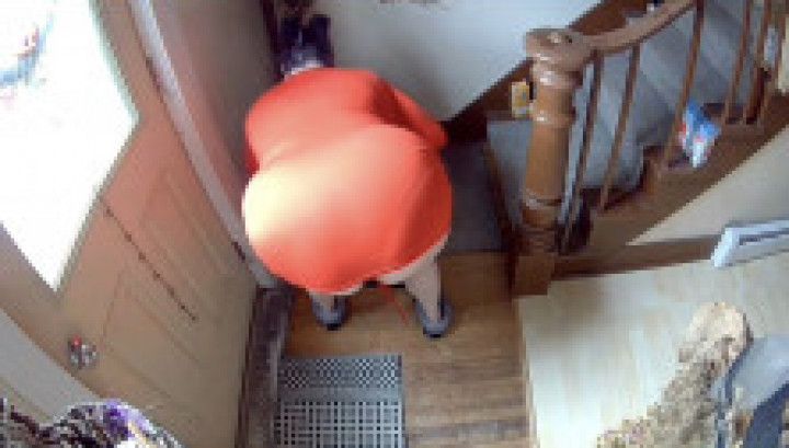 BBW bends over daily on cam