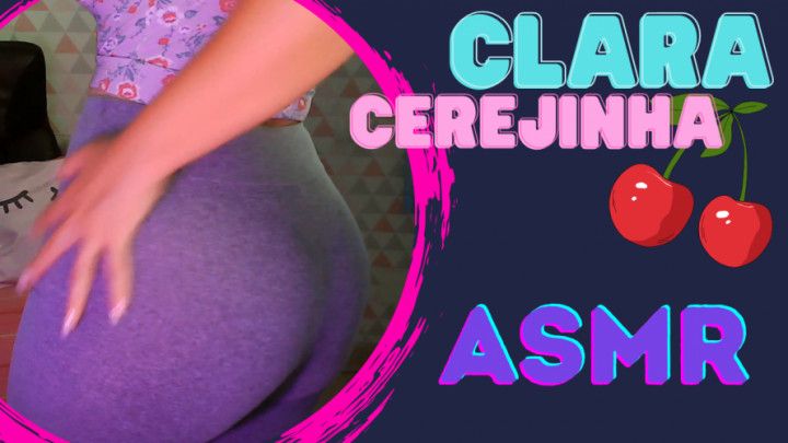 ASMR | Grey leggings and butt triggers