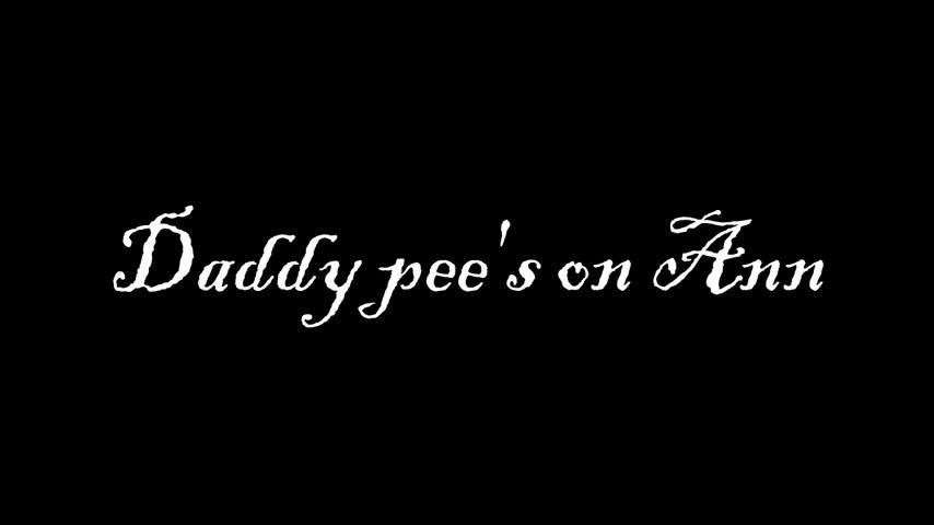 Step-Daddy Pees on me