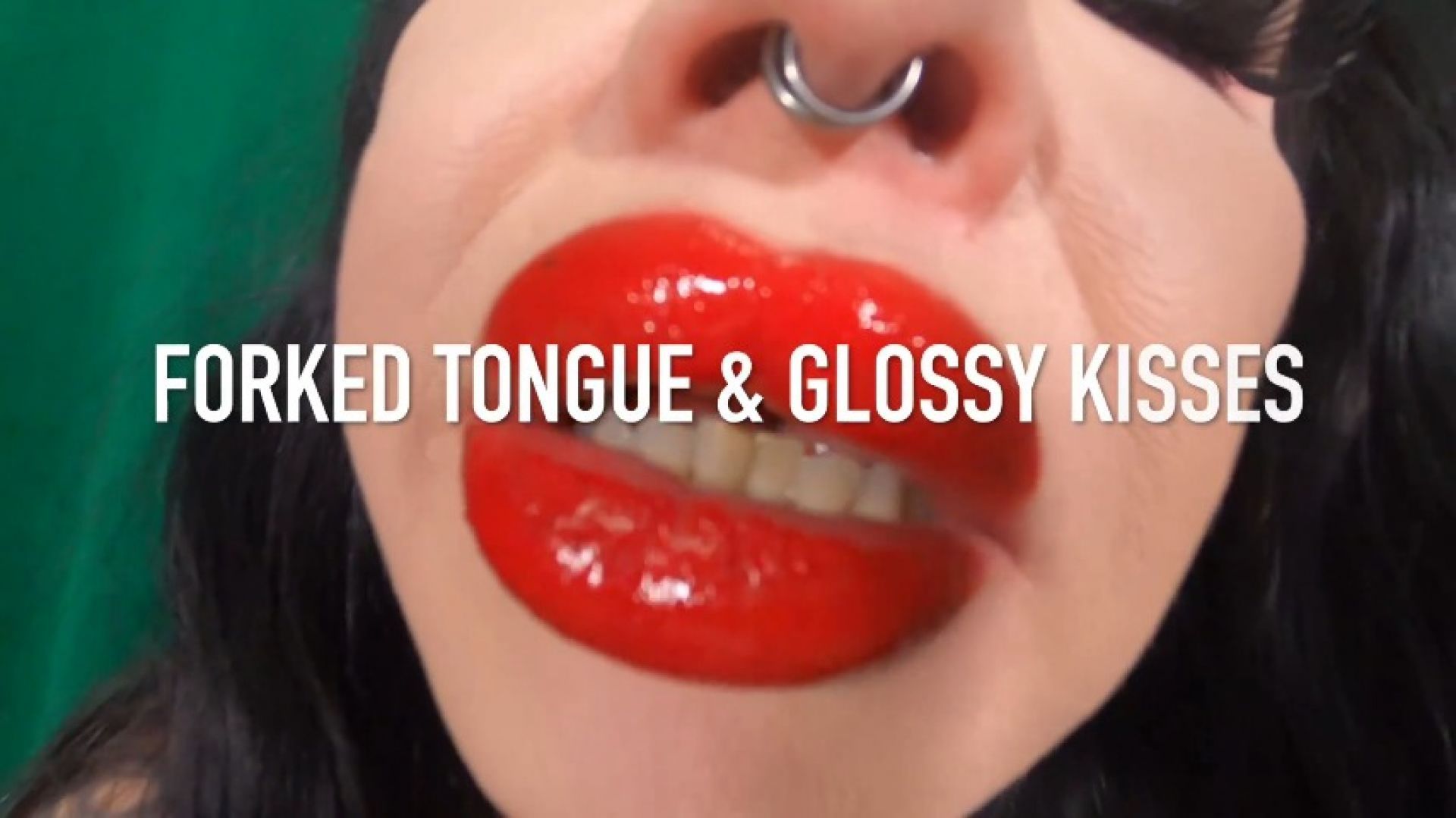 Forked Tongue &amp; Glossy Lips by Sinstress