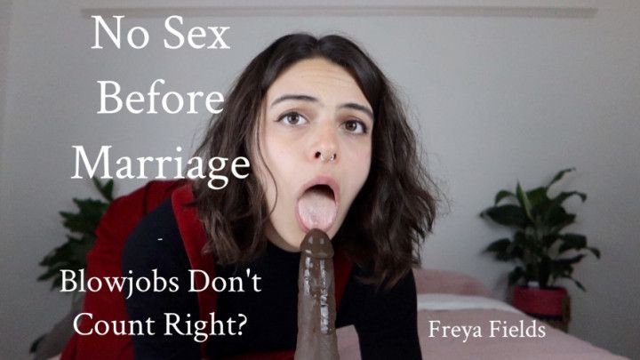 No Sex Before Marriage