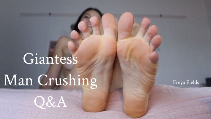Giantess Man Squashing Q&amp;A