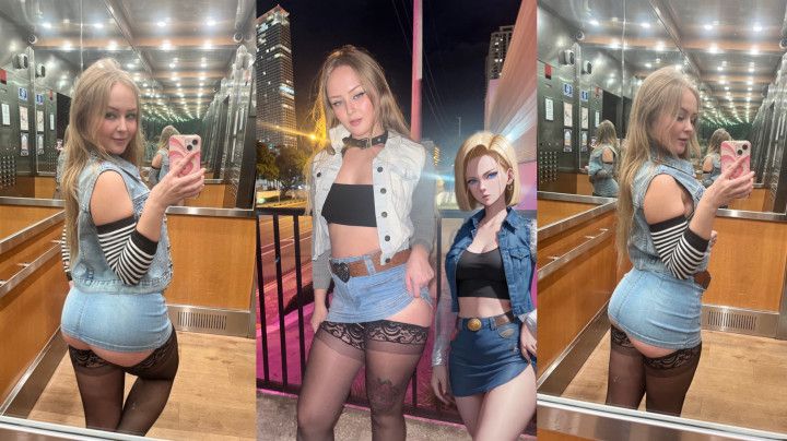 ANDROID 18 LOVES BBC