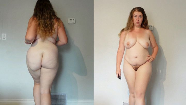 Naked on Walking Pad Treadmill