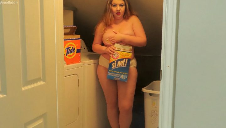 Step-Mom Caught in Embarrassing Granny Panties ENF