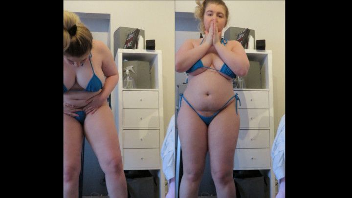 step-Mom's Friend Omorashi in Bikini