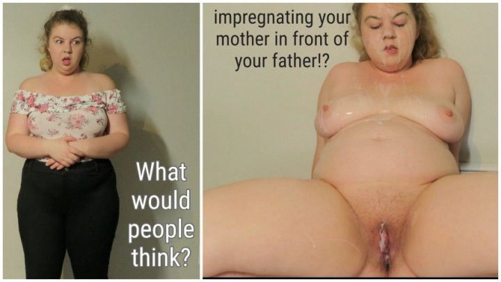 It's Taboo: step-Mom Impregnation &amp; Bukkake