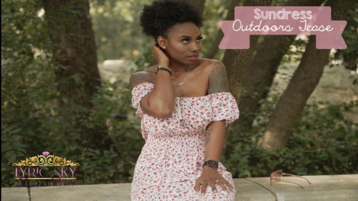 Sundress Outdoors Tease