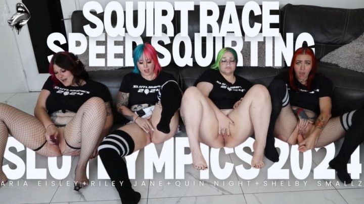 Speed Squirting! - Slutlympics Event 1