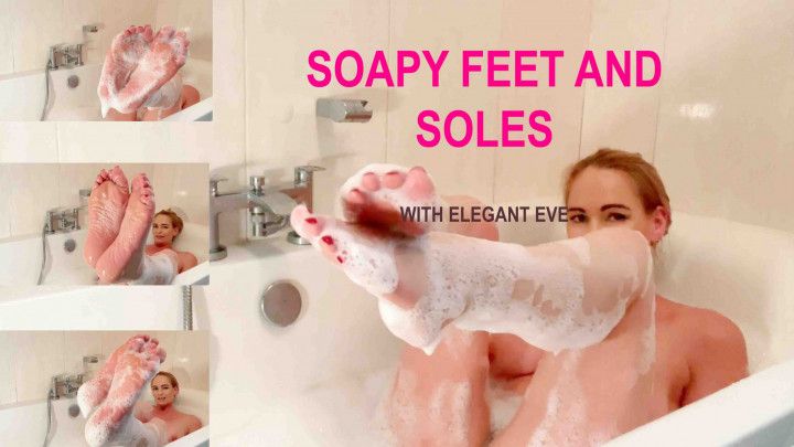 SOAPY FEET AND SOLES