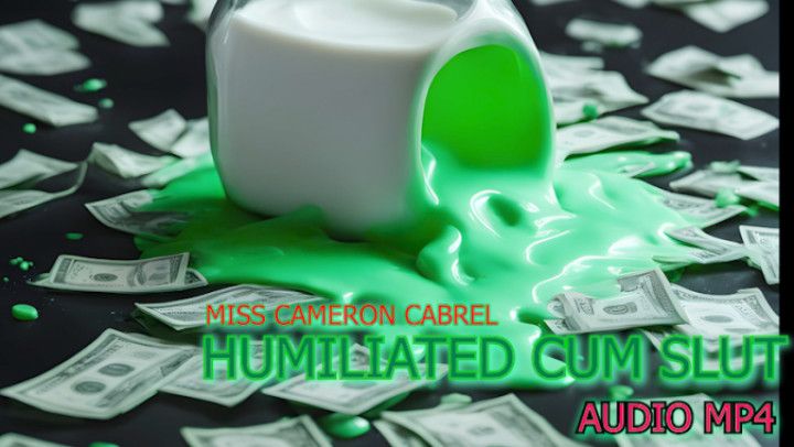Humiliated Cum Slut Audio MP4