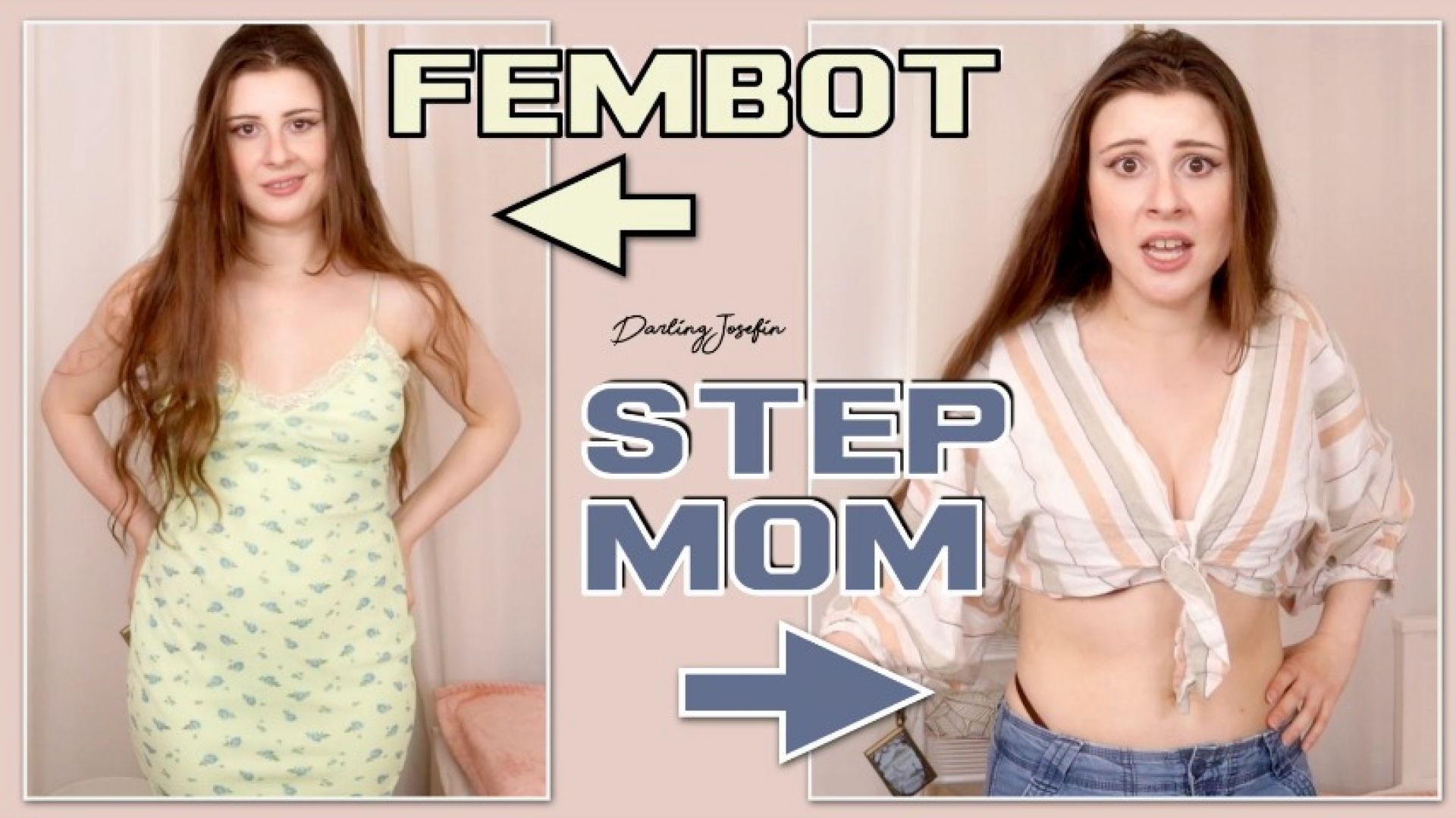 CAUGHT With A Step-Mom Fembot