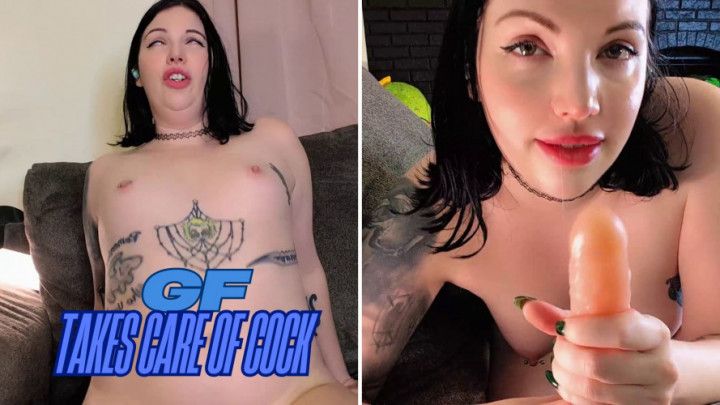 GF takes care of your cock