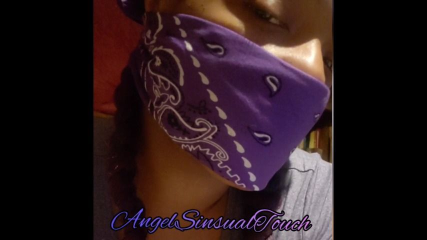Purple OTM Bandanna Gag