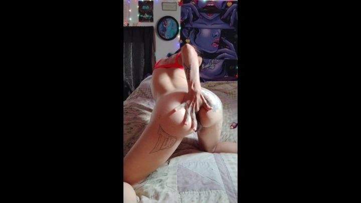 Fingering My Ass Bent Over