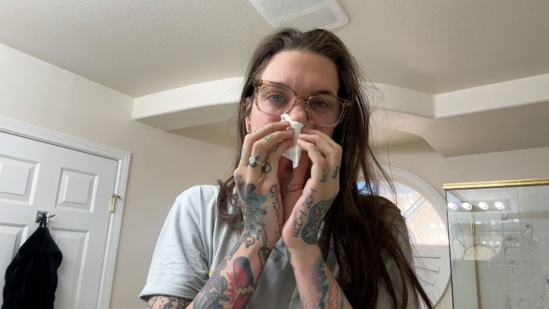 sniffling and sneezing | stuffy runny nose | sick n sniffly