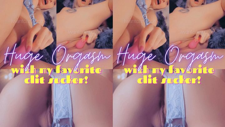 Carly Has Insane Clit Orgasm