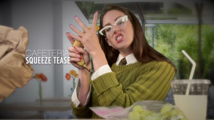 CAFETERIA SQUEEZE TEASE