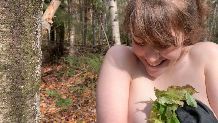 Stinging Nettle All Over Her Body