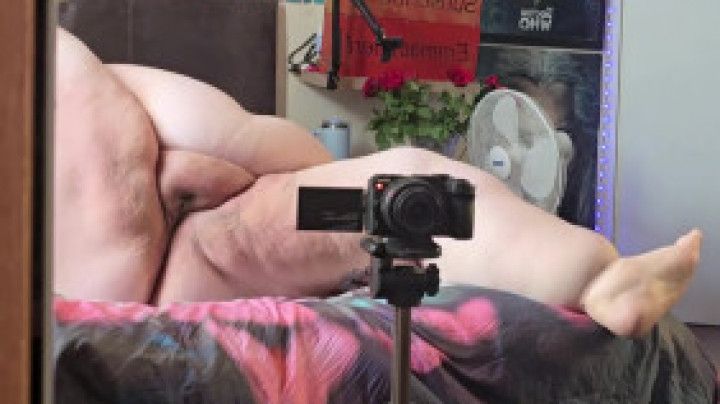 SSBBW BBW SHOWING OFF HER FAT FUPA PUSSY