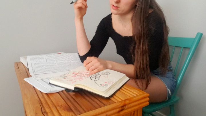 Schoolgirl Impregnated by Alien Dildo