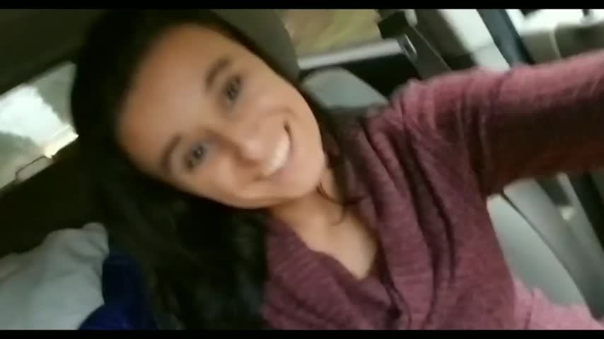 Fingering pussy on highway