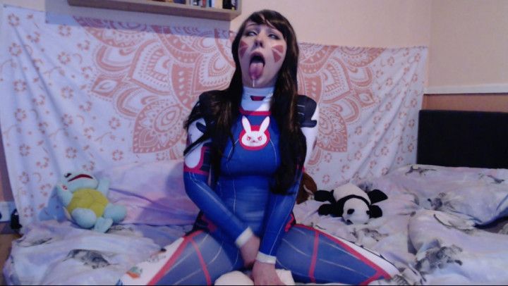 Shy Dva humping pillow + Ahegao