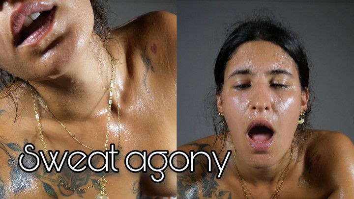 Sweat fetish and sweet agony