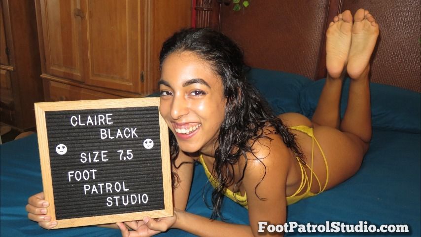 Pedicure Voyeur with Claire Black