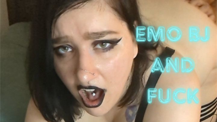 Emo BJ and Fuck