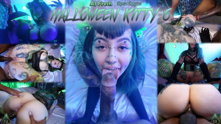 Halloween Kitty 6 - Rosa