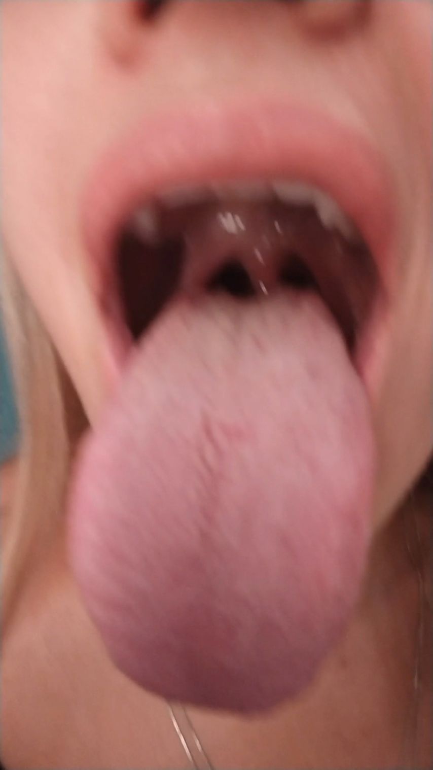 licking camera, some tongue tricks