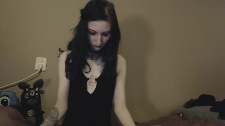 Built For Sin - Skinny Teenage Goth Girl