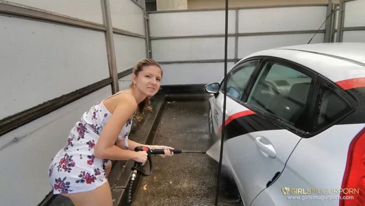 Gina Gerson fucked after car wash