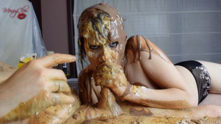 A Very Messy Blowjob