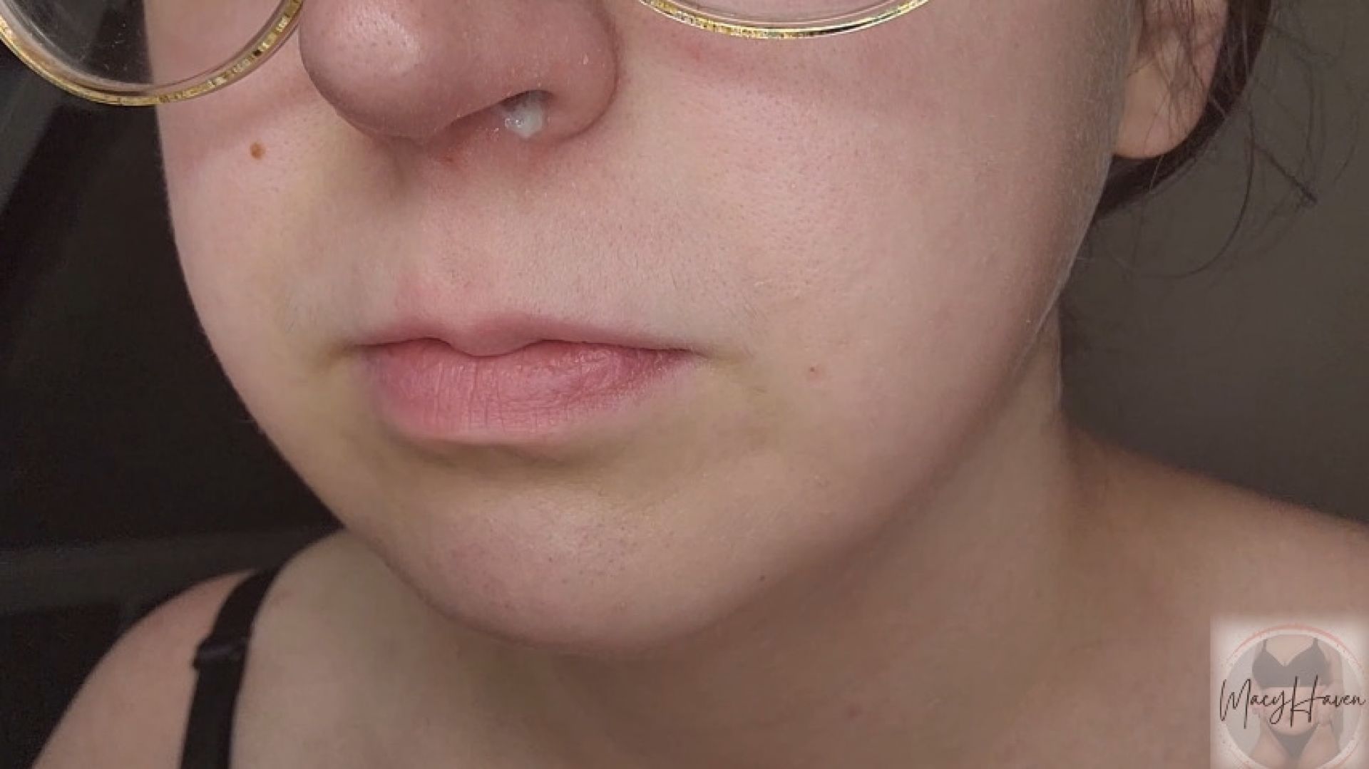 blowing my nose