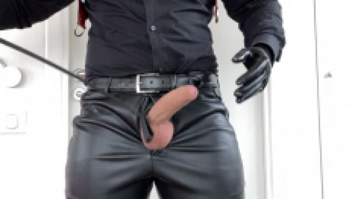 Teasing With My Crop And Cock