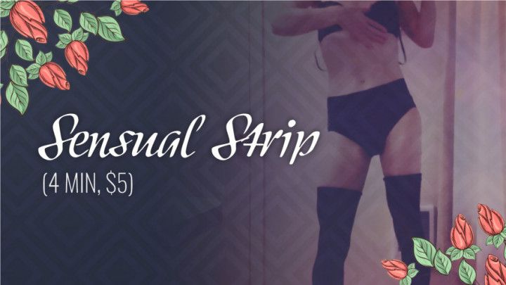 Girlfriend Sensual Strip