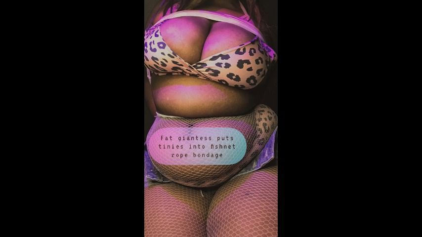 Femdom Giantess Bondage Teases Tinies