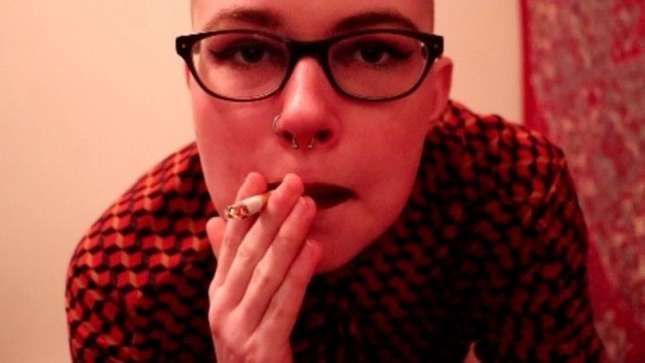 Smoking Femdom JOI
