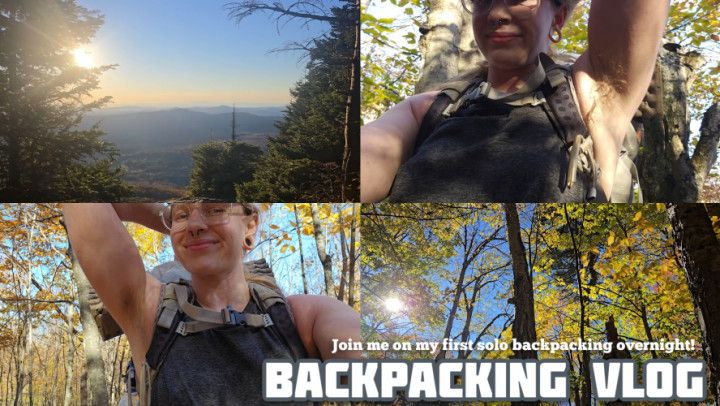 Backpacking Vlog First Solo Overnight