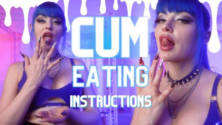 NEW 2023 - Cum Eating Instructions