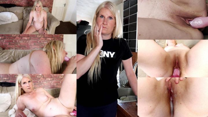 Blackmailing step-Mom to Get Doggy Creampie