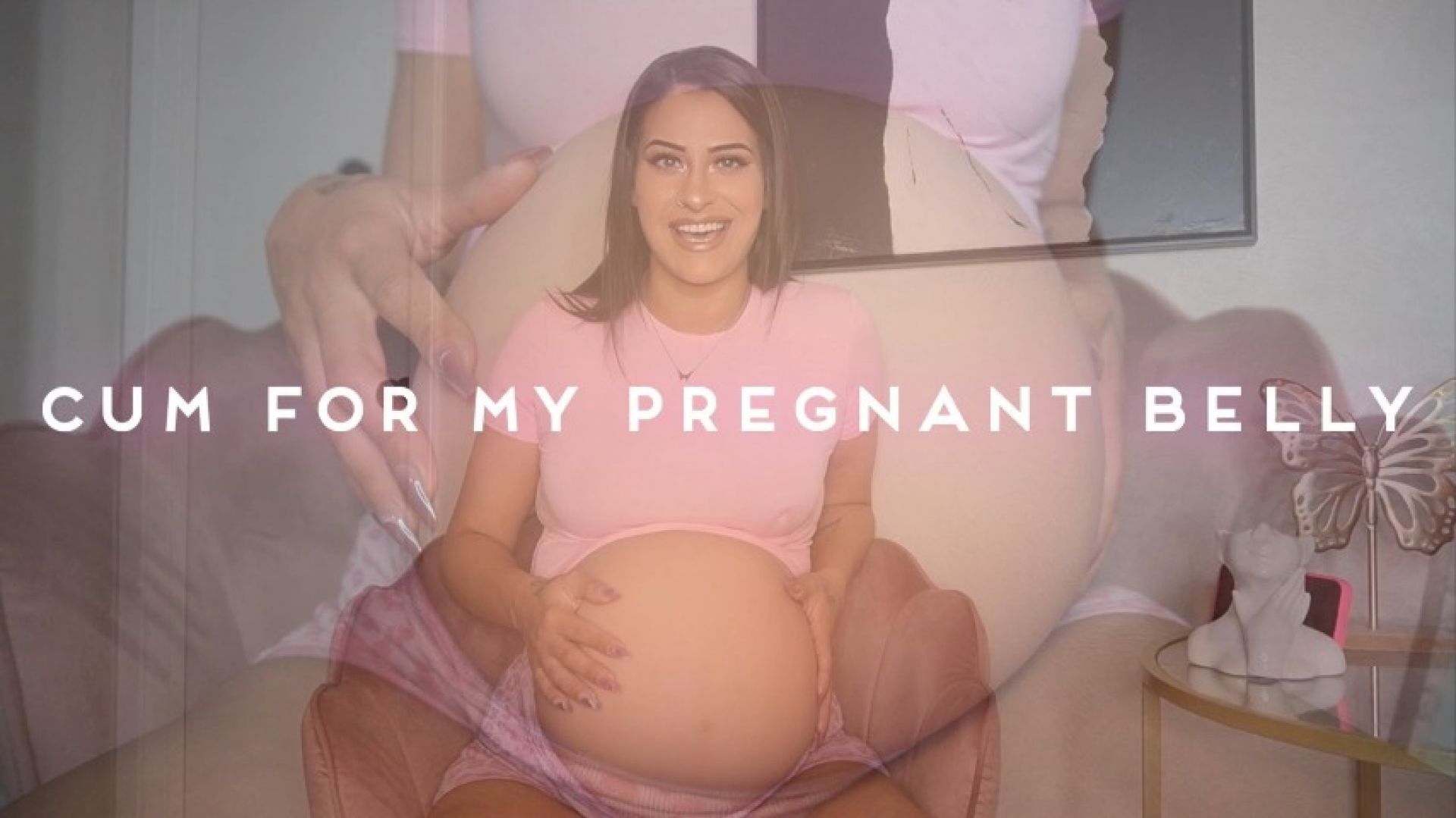 Cum For My Pregnant Belly