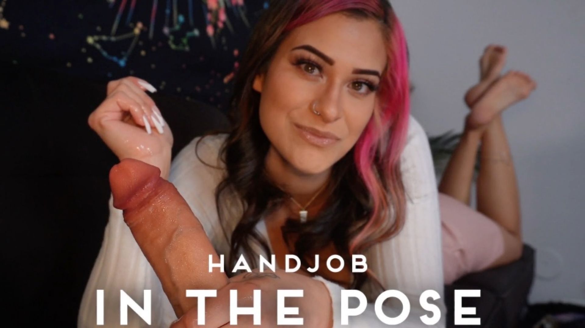 Handjob In The Pose