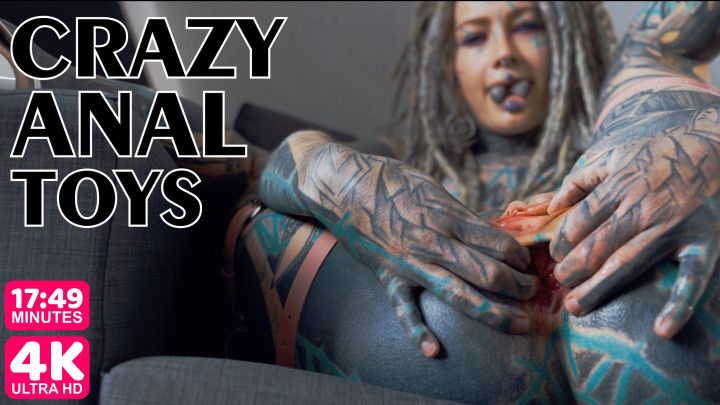 4K-Heels ANAL TOY GAPE PROLAPS SQUIRT