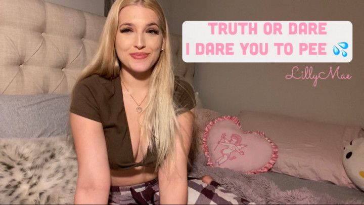 Sleepover Truth/Dare - I Dare You To Pee