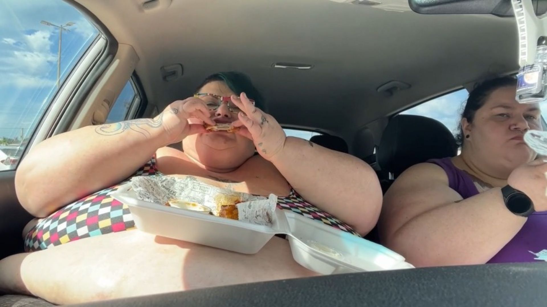 Massive Stuffing in a Small Car HD