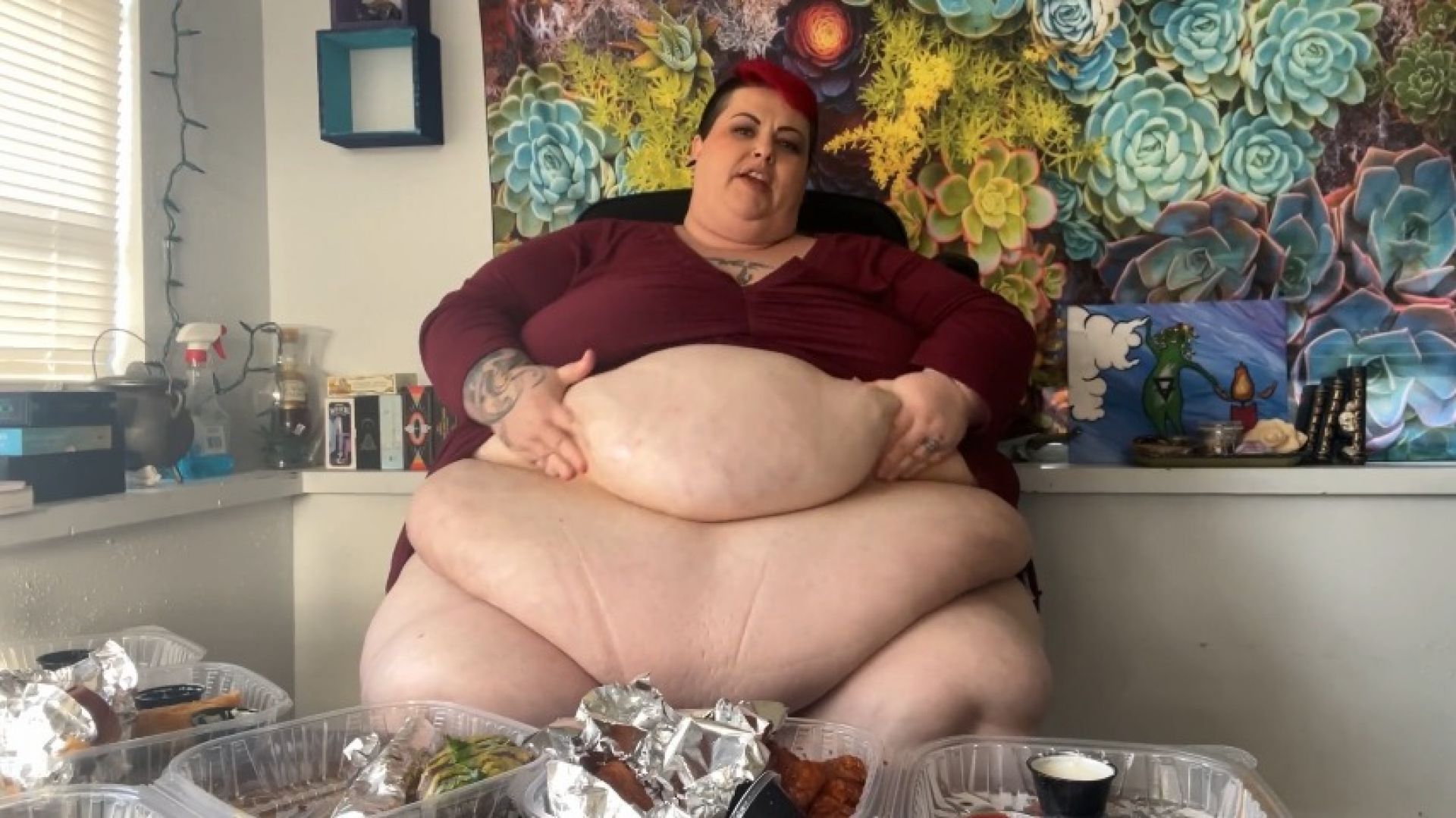 POV Decadent Dinner Date w/ SSBBW Reenaye Starr HD